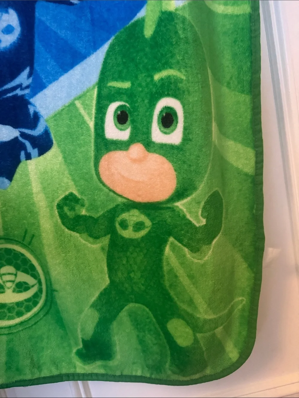 Disney PJ Masks Red Blue Green Kids Throw Blanket